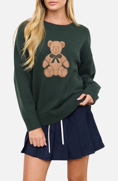 Teddy Bear Pullover Sweater