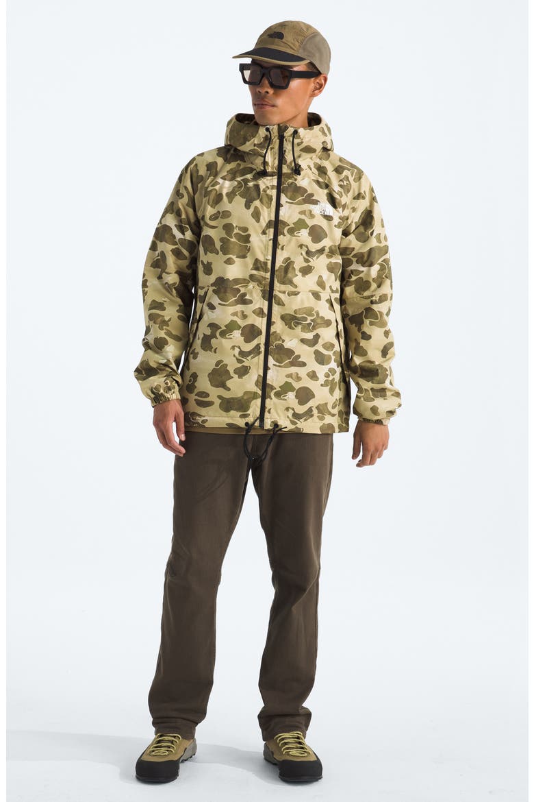 Antora Waterproof Hooded Rain Parka, Alternate, color, CEDAR HERITAGE PRINT