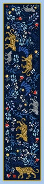 Jessie Zhao New York Amazon Rainforest Oblong Silk Scarf