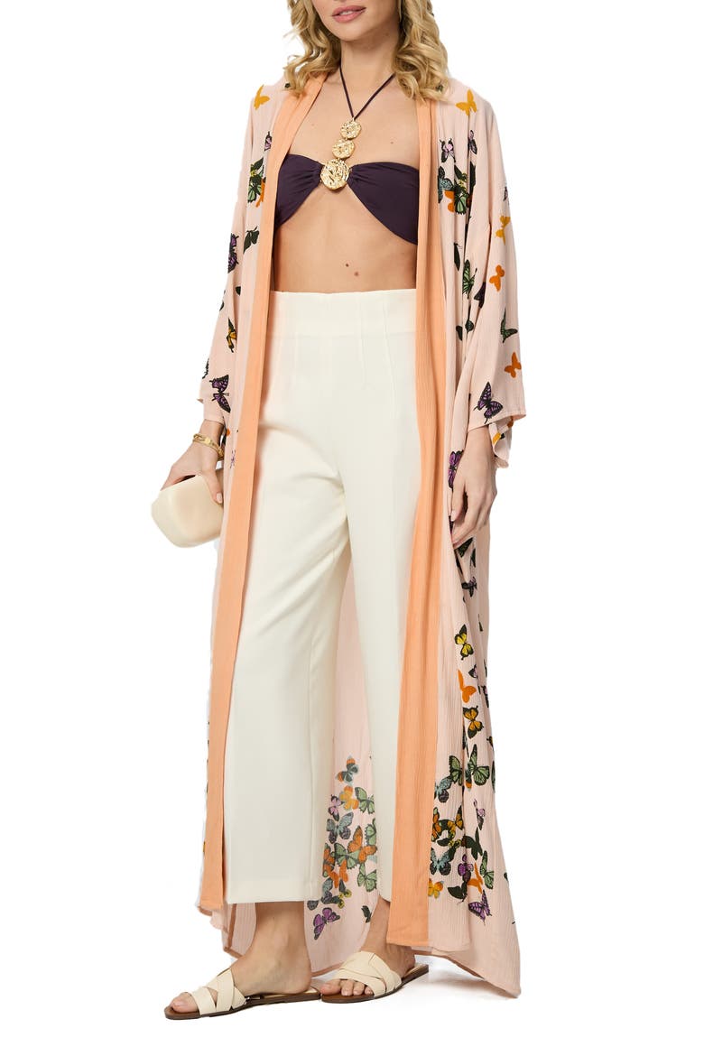 Longline Duster, Main, color, PASTEL PINK