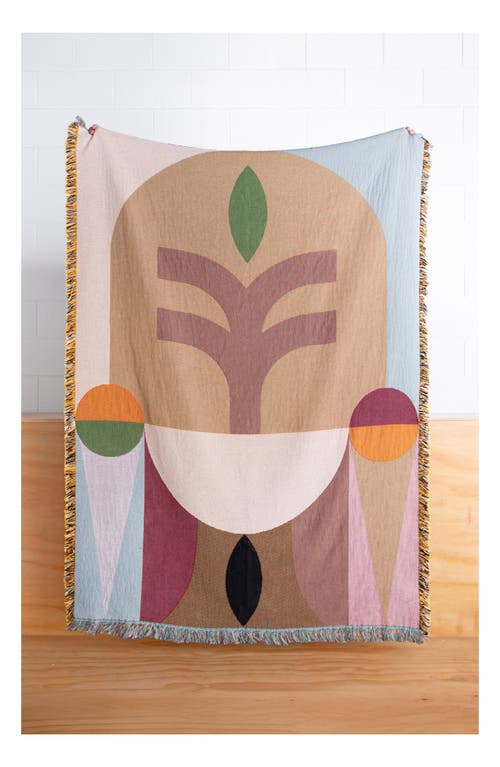 Slowdown Studio Conway Woven Throw Blanket In Multi