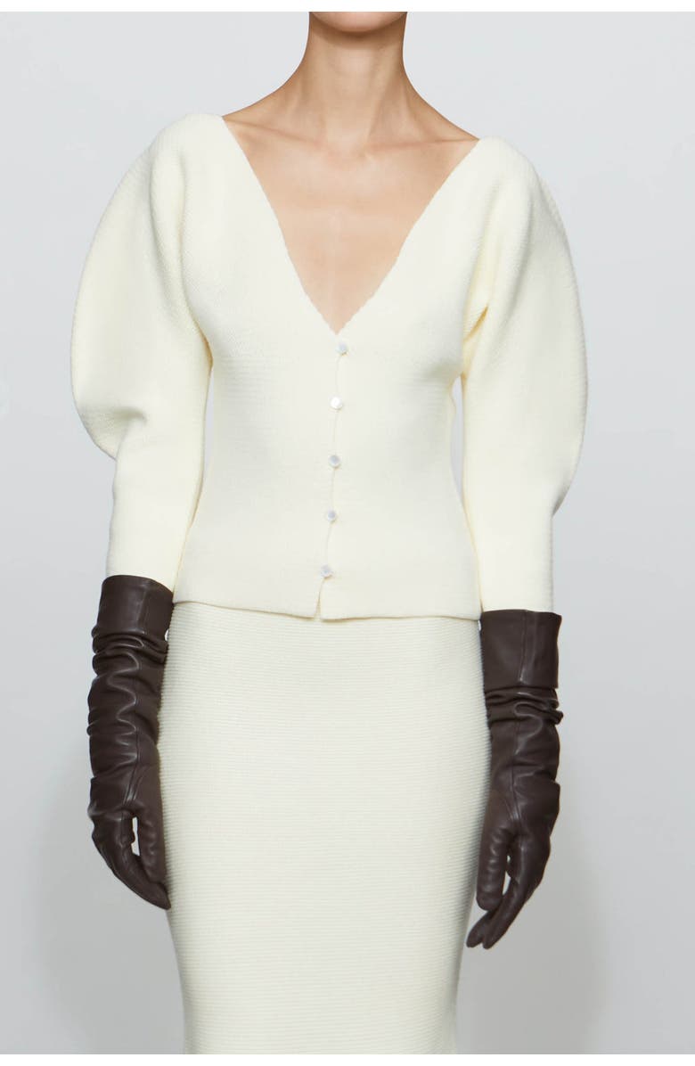 Et Ochs Wesley Knit Skirt, Alternate, color, Ivory