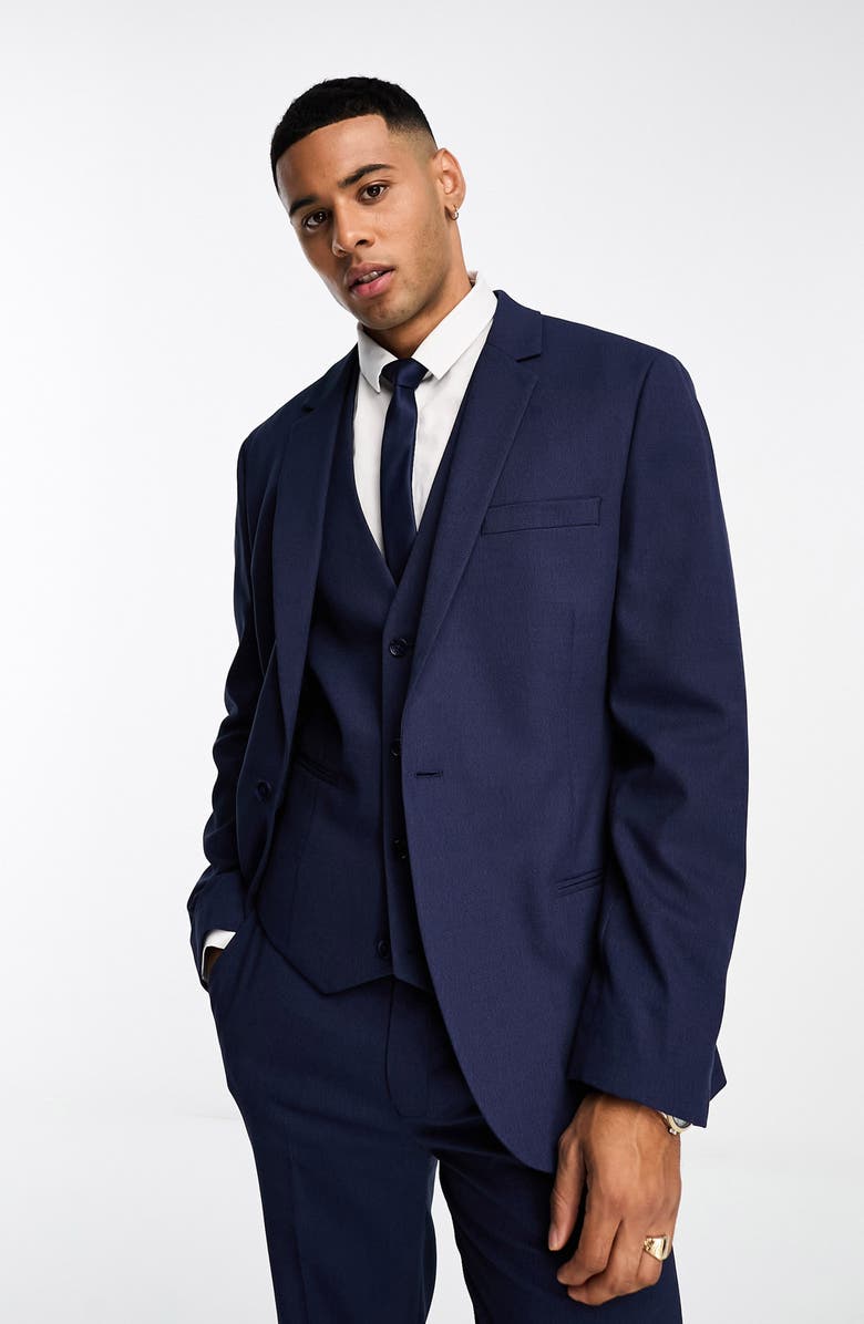 ASOS DESIGN Slim Fit Suit Jacket, Main, color, 