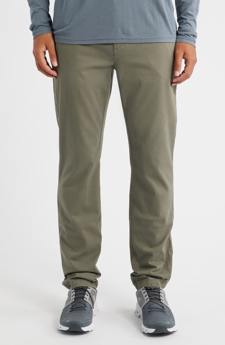 Free Fly Anchor Stretch Twill Pants, Main, color, Smokey Olive