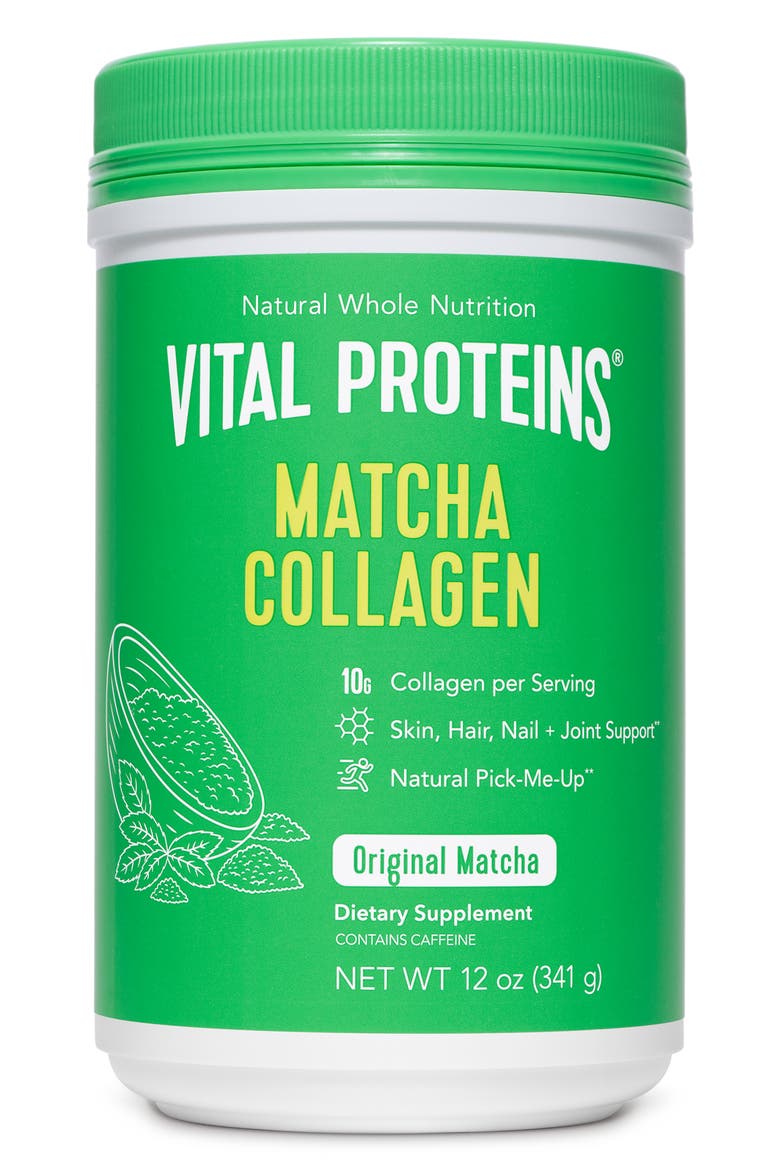 Matcha Collagen Peptides, Main, color, MATCHA