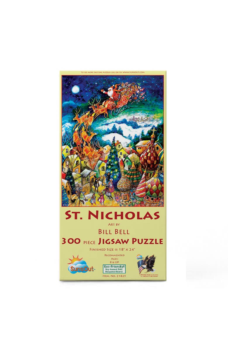 Sunsout St. Nicholas 300 piece Jigsaw Puzzle for Adults, Alternate, color, Multicolor