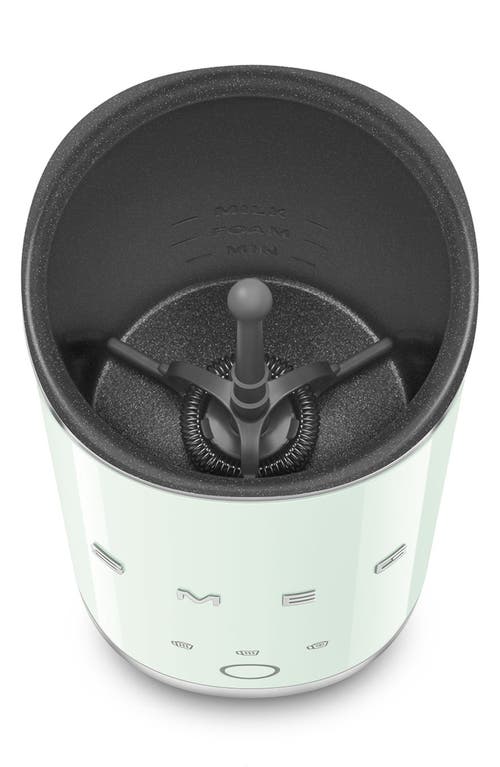 Smeg Mini Milk Frother In Green