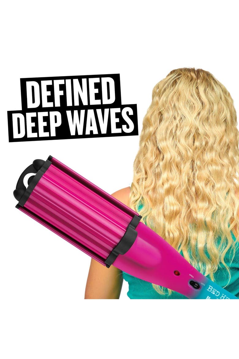 TIGI Mess hehave Tourmaline Ceramic Deep Waver, Alternate, color, Black