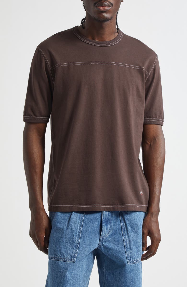 Noah Football Cotton T-Shirt, Main, color, 