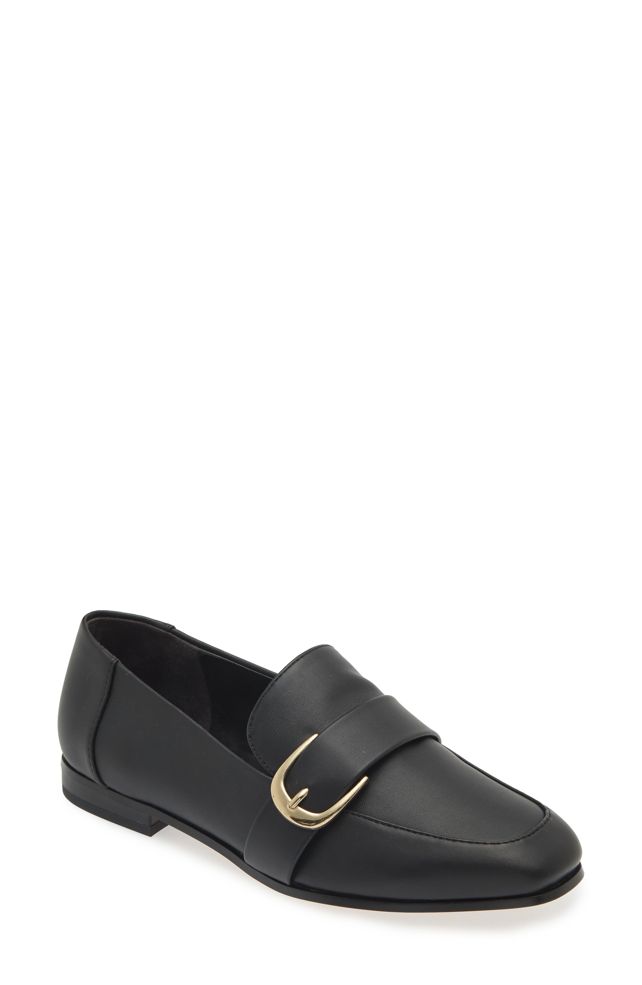 NORDSTROM RACK Alissie Buckle Loafer, Main, color, 