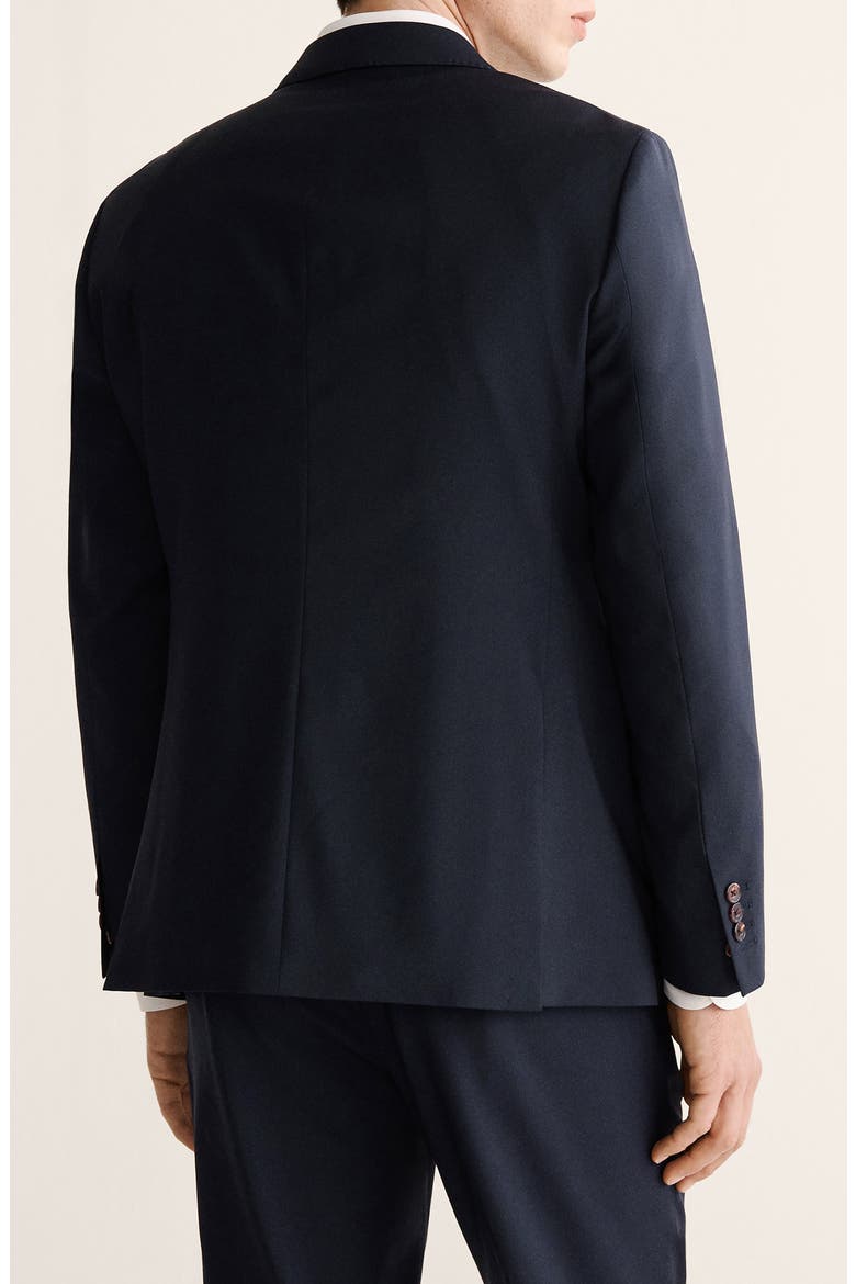 Venice Slim Fit Virgin Wool Jacket, Alternate, color, NAVY