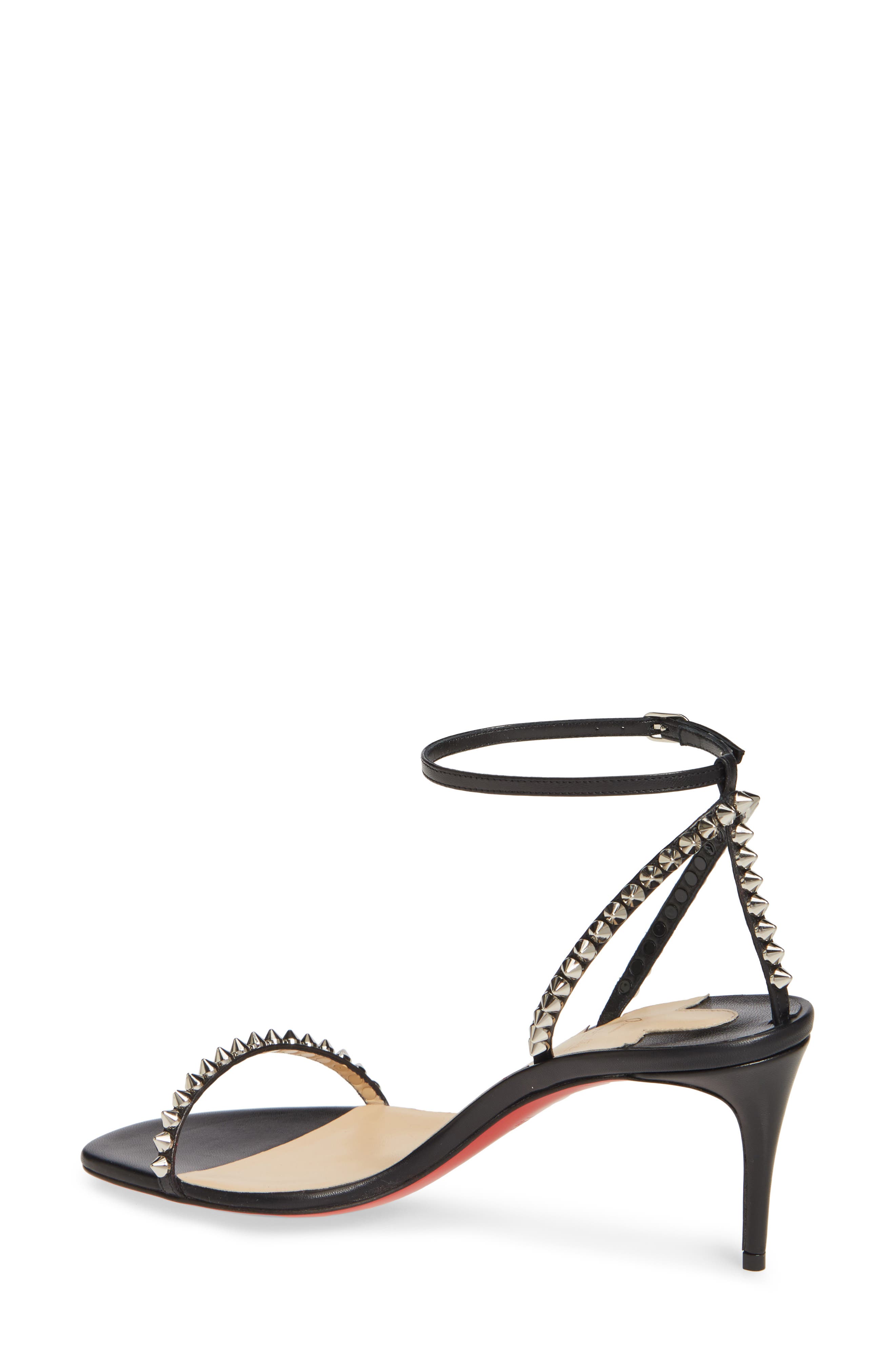 Christian Louboutin So Me Studded Sandal, Alternate, color, 