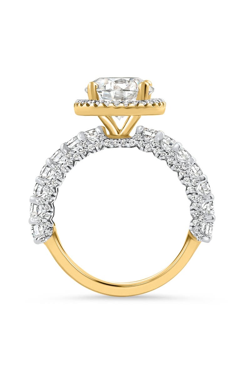 Bliss Diamond Certified 4.00Ct Diamond Engagement Ring 14k Gold Lab Grown, Alternate, color,