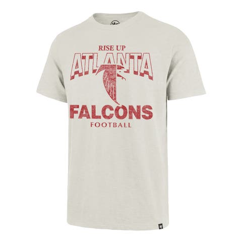 Men's '47  Natural Atlanta Falcons Head On Scrum Slub T-Shirt
