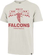 '47 Men's '47 Natural Atlanta Falcons Head On Scrum Slub T-Shirt