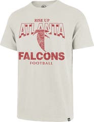 '47 Men's '47 Natural Atlanta Falcons Head On Scrum Slub T-Shirt