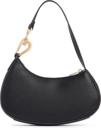 Asymmetric Baguette Shoulder Bag