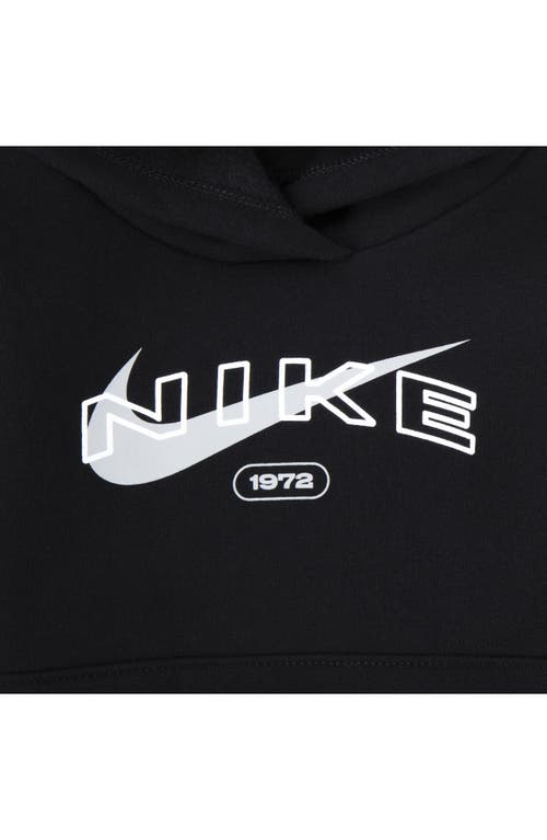 Nike Club Fleece Hoodie & Joggers In Black