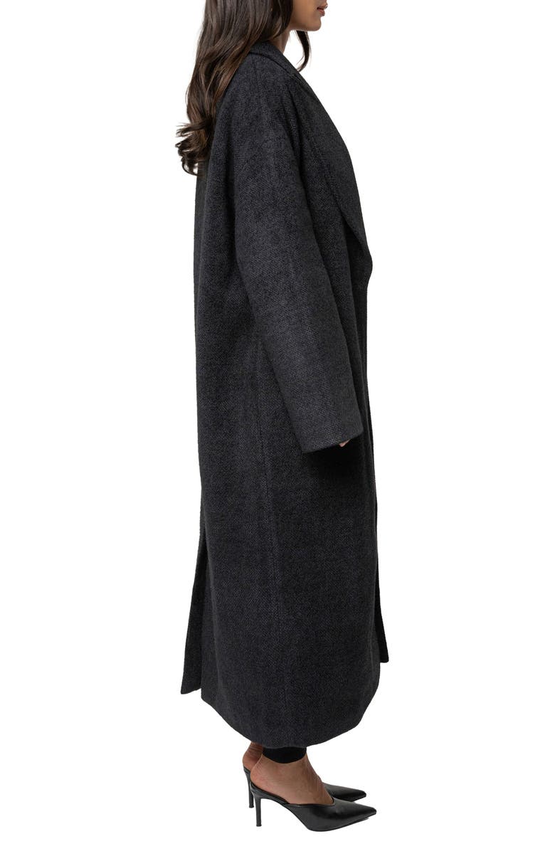 JLUXLABEL Dion Oversize Coat, Alternate, color, Black