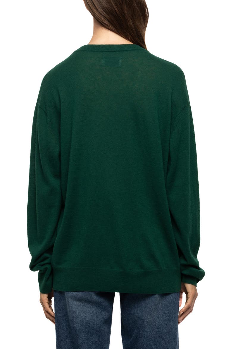 Swyna Cashmere Sweater, Alternate, color, RAIN FOREST
