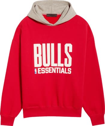 Fear of God Essentials x NBA Bulls Sports Fit Hoodie | Nordstrom