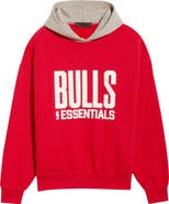 Fear of God Essentials x NBA Bulls Sports Fit Hoodie