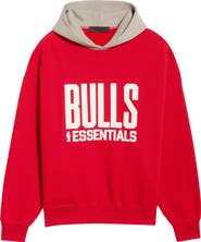 Fear of God Essentials x NBA Bulls Sports Fit Hoodie