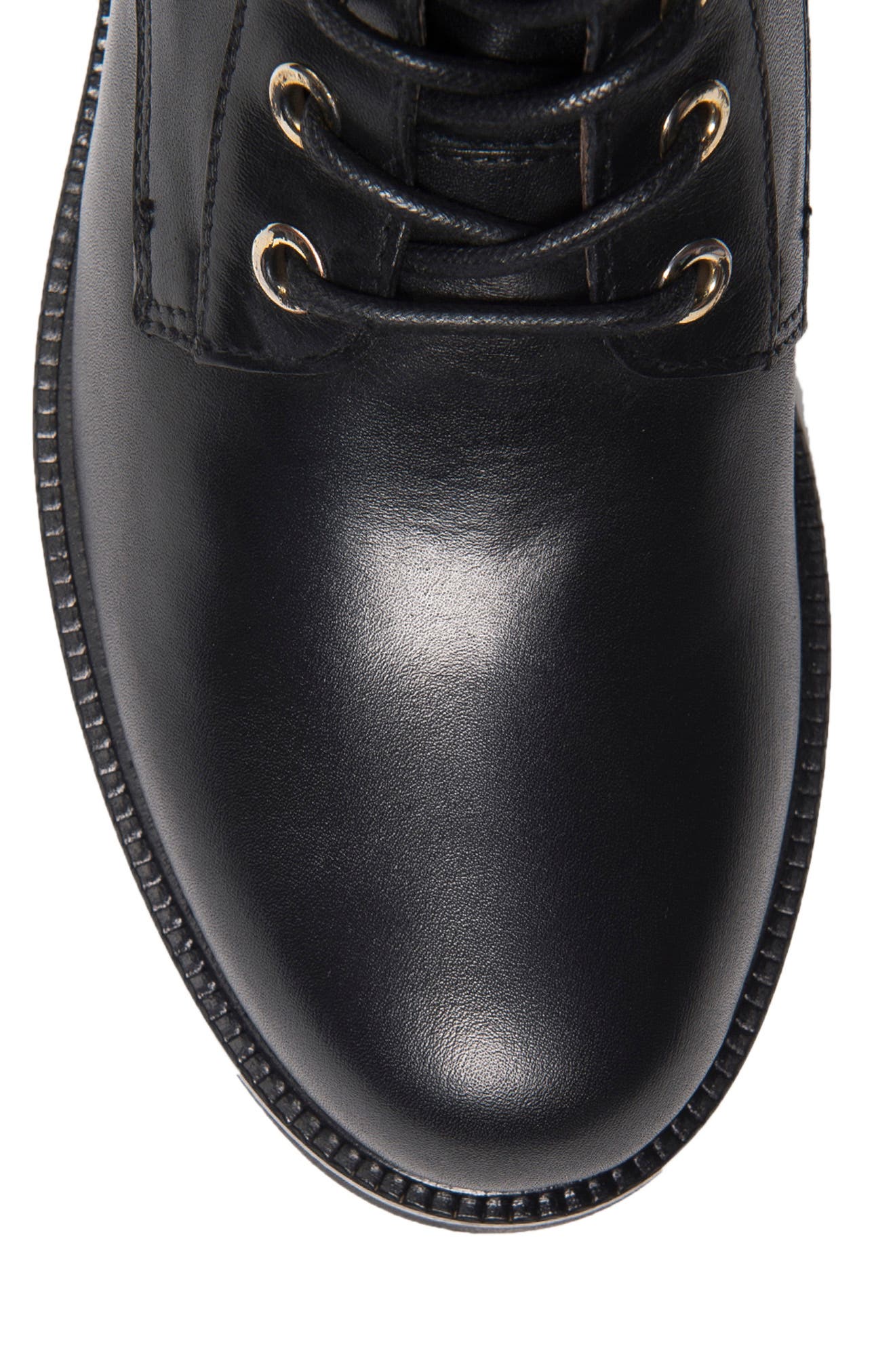 NeroGiardini Lace-Up Combat Boot, Alternate, color, 