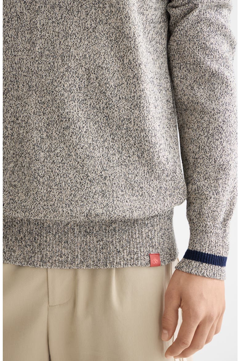 Mélange Crewneck Sweater, Alternate, color, PLAZA TAUPE