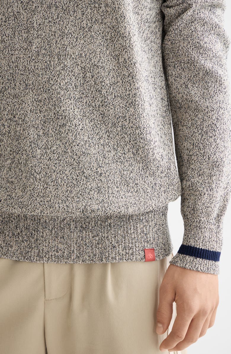 Scotch & Soda Mélange Crewneck Sweater, Alternate, color, Plaza Taupe