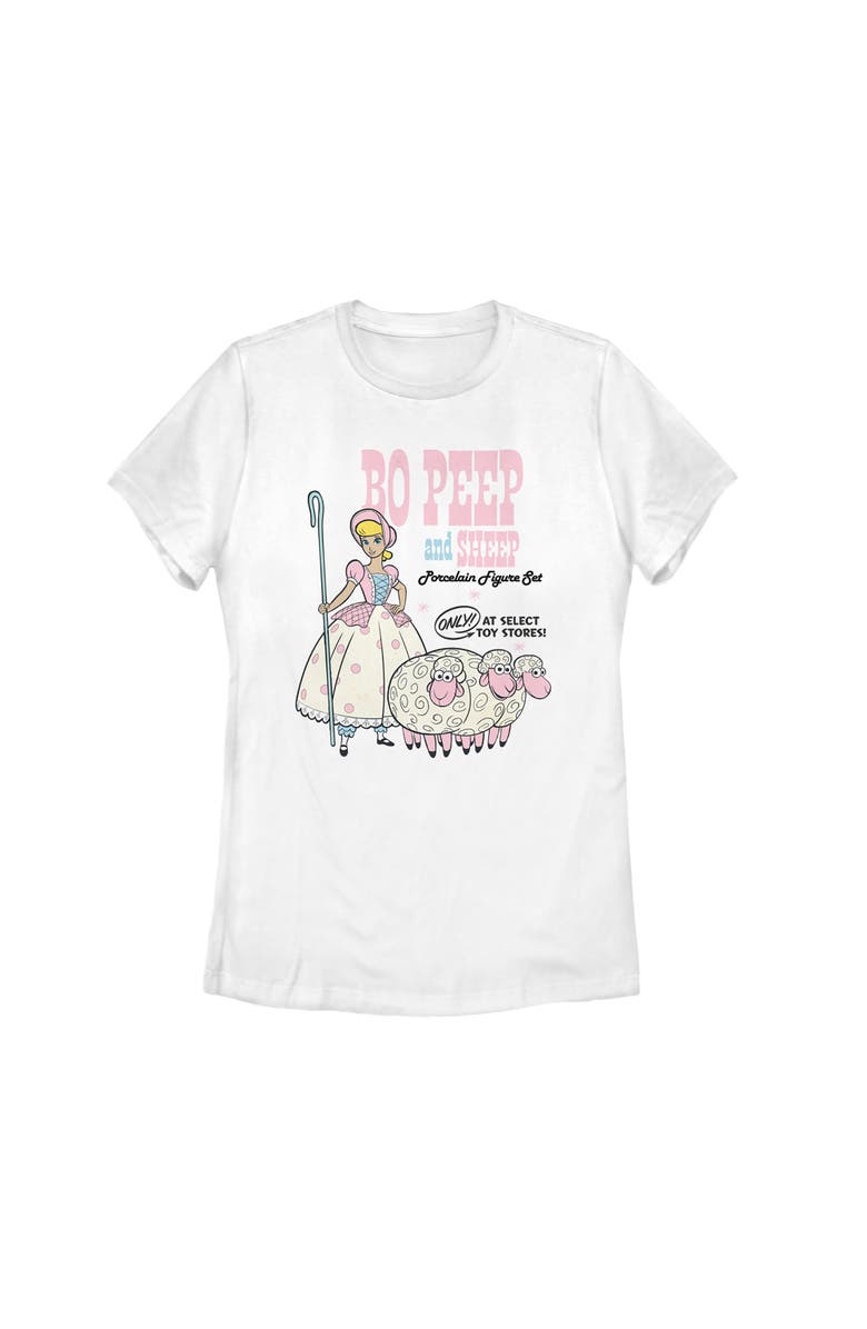 Toy Story Women's Toy Story Select Stores Bo Peep  Graphic T-Shirt, Main, color, White