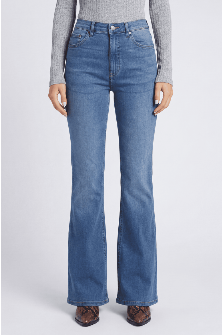 S&G Denim Boot Cut Leg Jeans, Main, color, Blue Wash