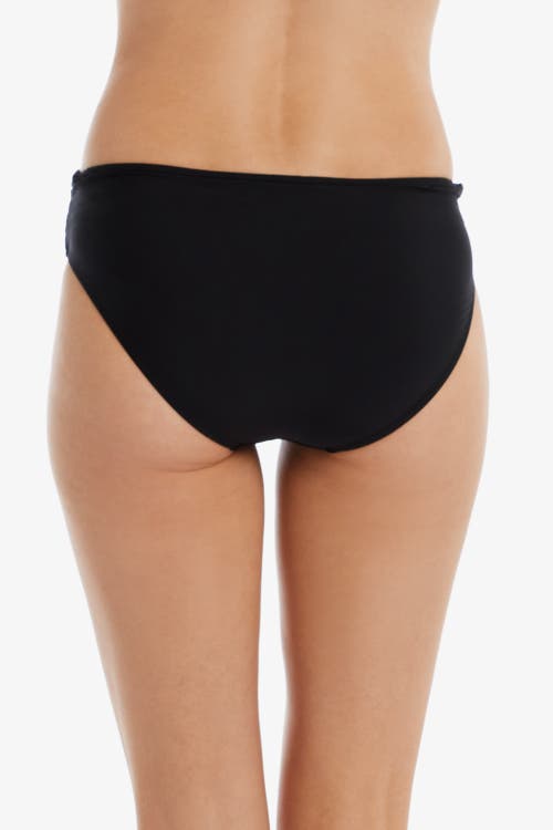 Helen Jon Twist Front Hipster In Black