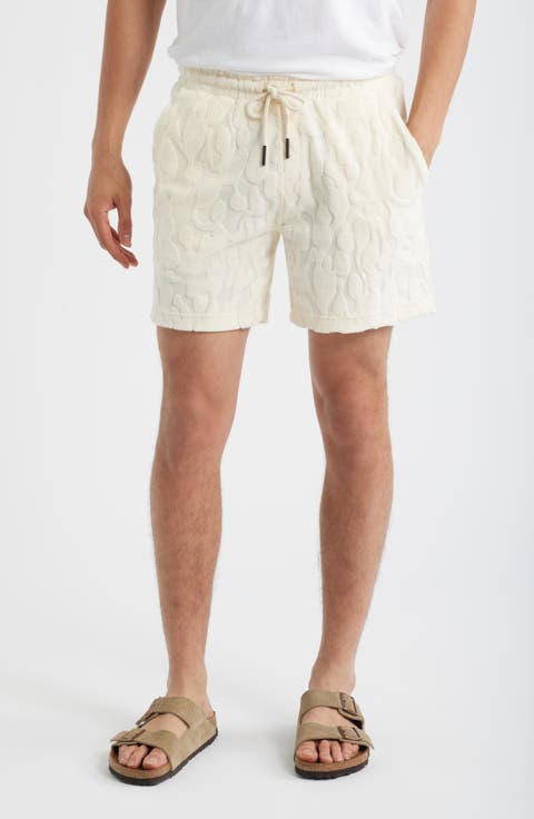 Terry Textured Terry Shorts