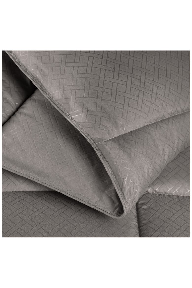 Reversible Down Alternative Comforter, Alternate, color, CHARCOAL
