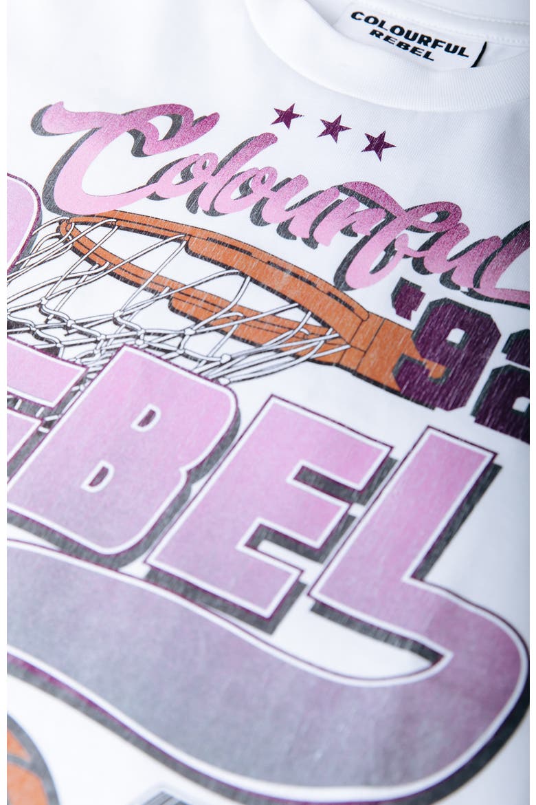 Rebel Baseball Longsleeve Tee, Alternate, color, White