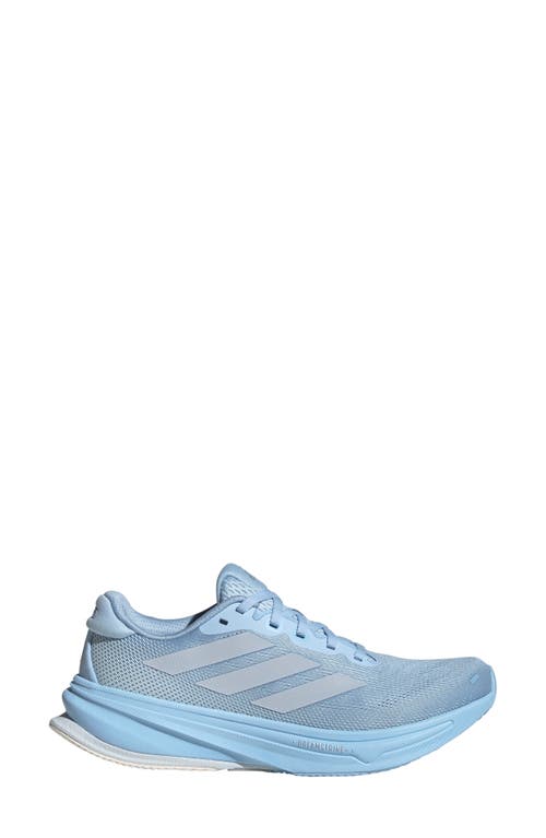 Adidas Originals Adidas Supernova Rise 2 Running Shoe In Blue/halo Blue/matte Silver