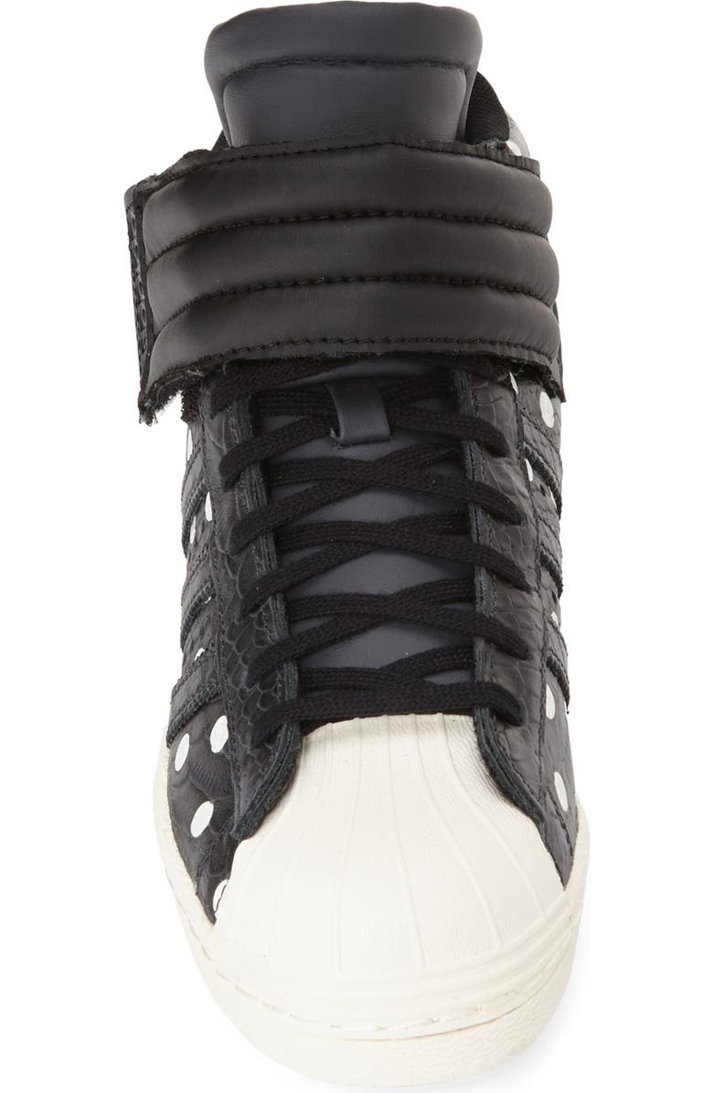 adidas 'Superstar Up Strap' Hidden Wedge Sneaker, Alternate, color,