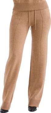 HOUSE OF CB Yalina Tie Waist Knit Track Pants