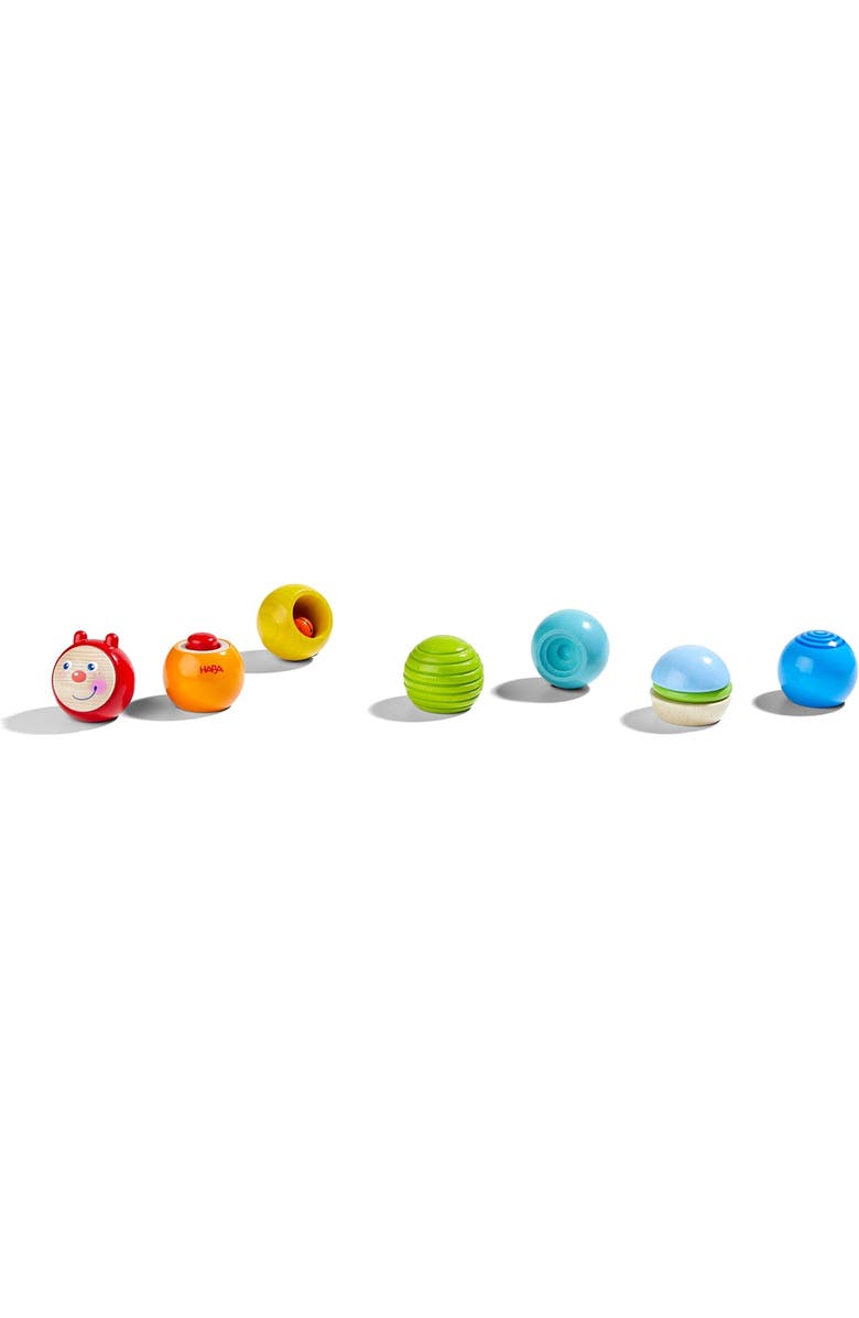 HABA Discovery Building Blocks Caterpillar - Wooden Toys for 1+ Year Olds, Sensory Toys & Learning Toys, Blocks for Toddlers 1-3, Made in Germany, Alternate, color, Multi