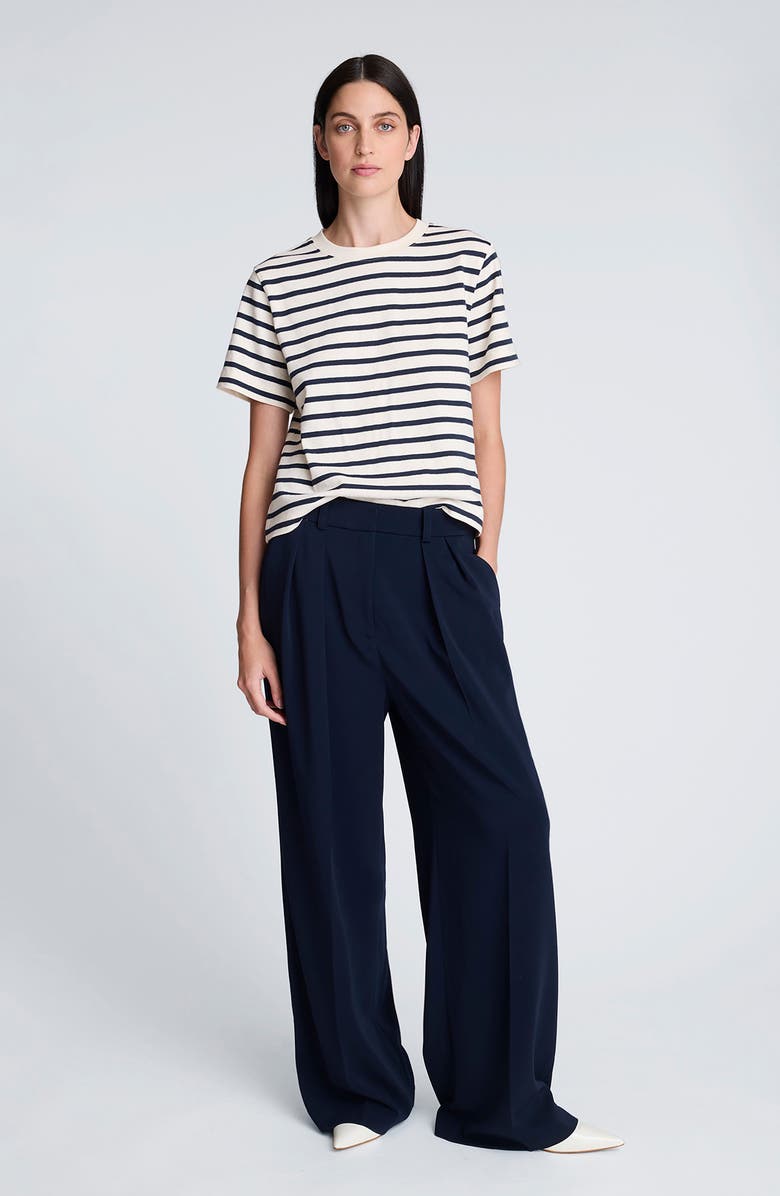 Kenneth Cole High Waist Wide Leg Pants, Alternate, color,