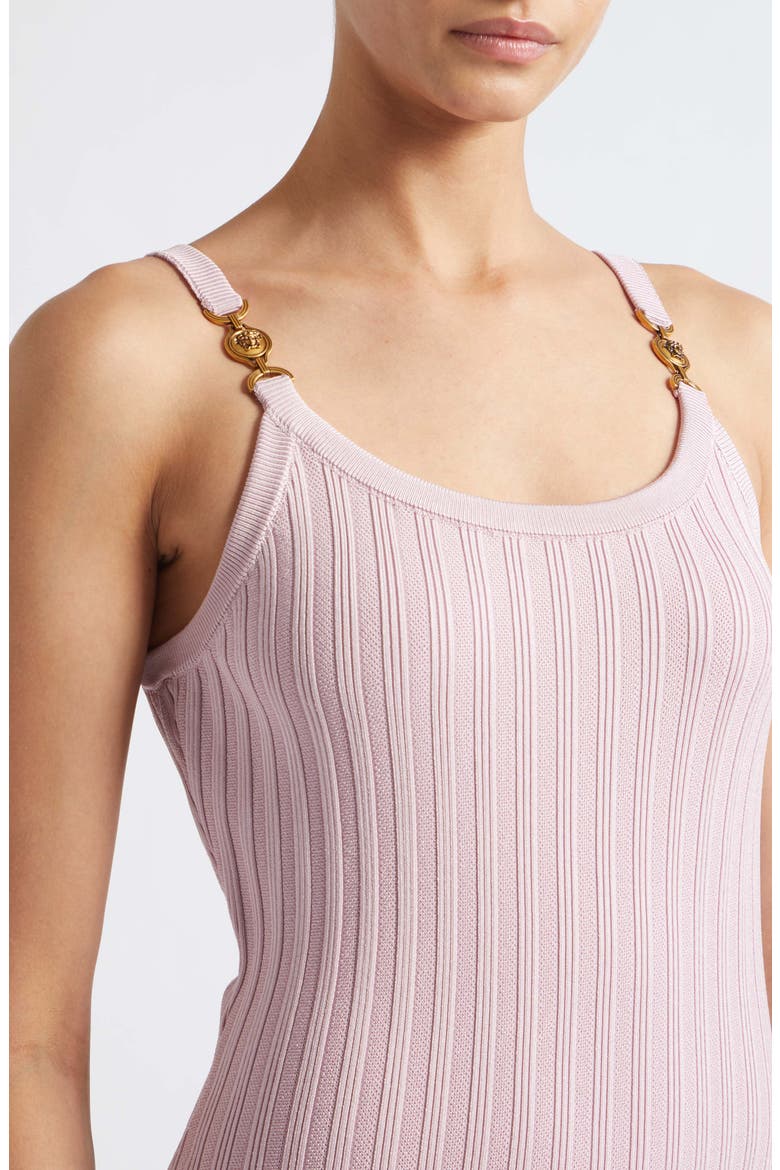 Mesh Rib Midi Sweater Dress, Alternate, color, LIGHT MAUVE