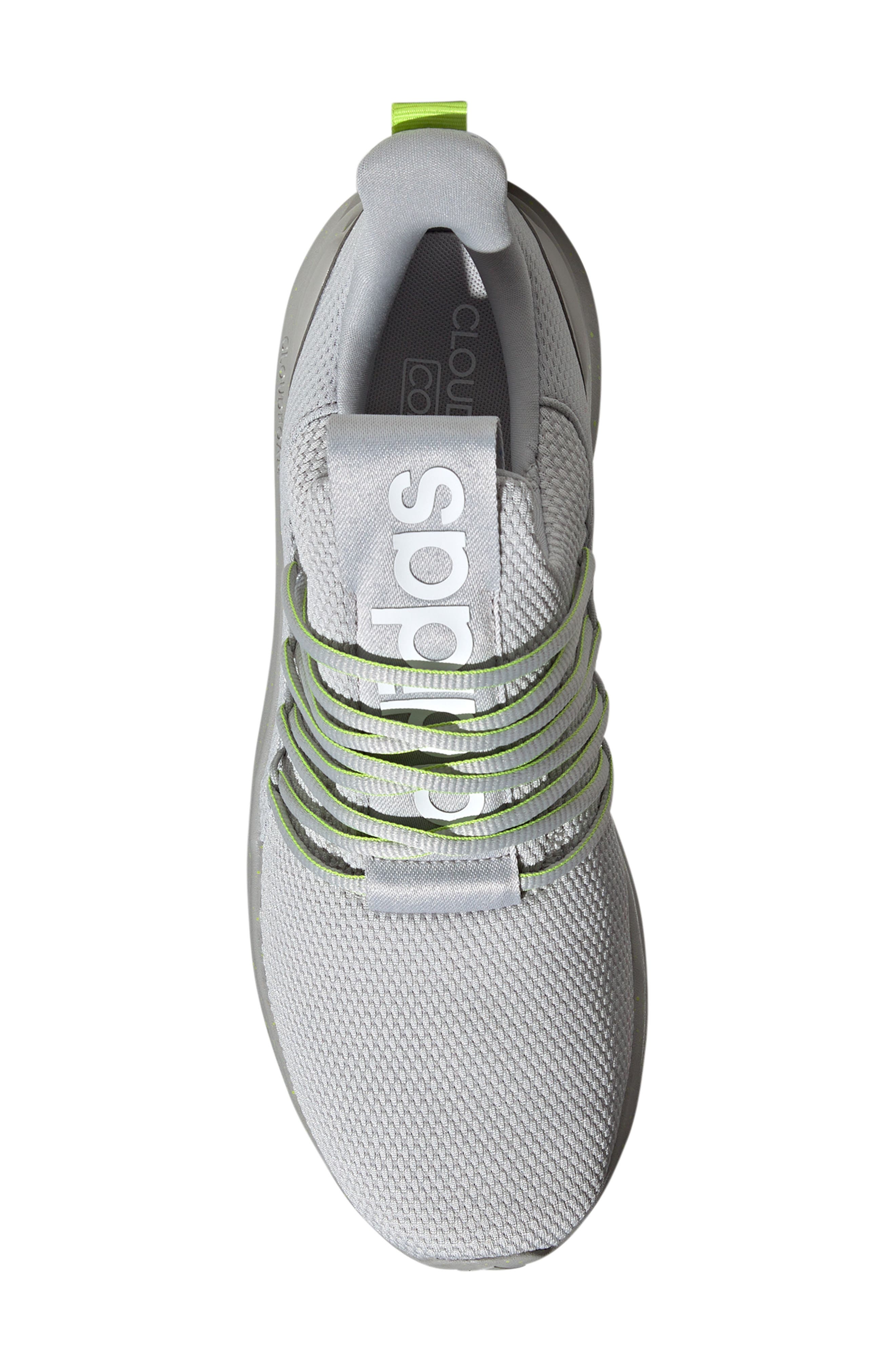 adidas Lite Racer Adapt 7.0 Sneaker, Alternate, color, Grey/ Grey/ White