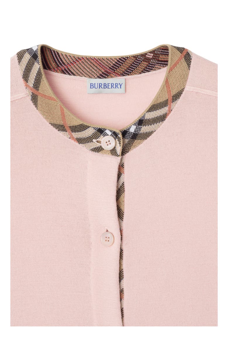 Wool Cardigan, Alternate, color, Bouquet pink