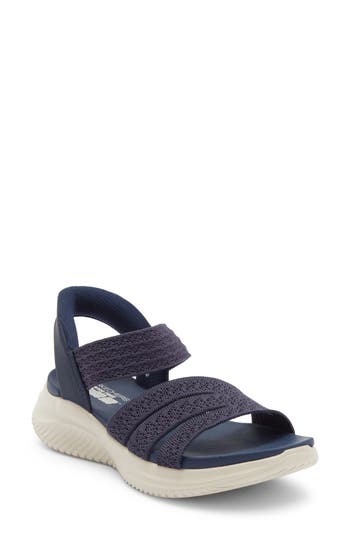 SKECHERS Swift-Fit Ultra Flex 3.0 Sandal in Navy at Nordstrom Rack, Size 9.5