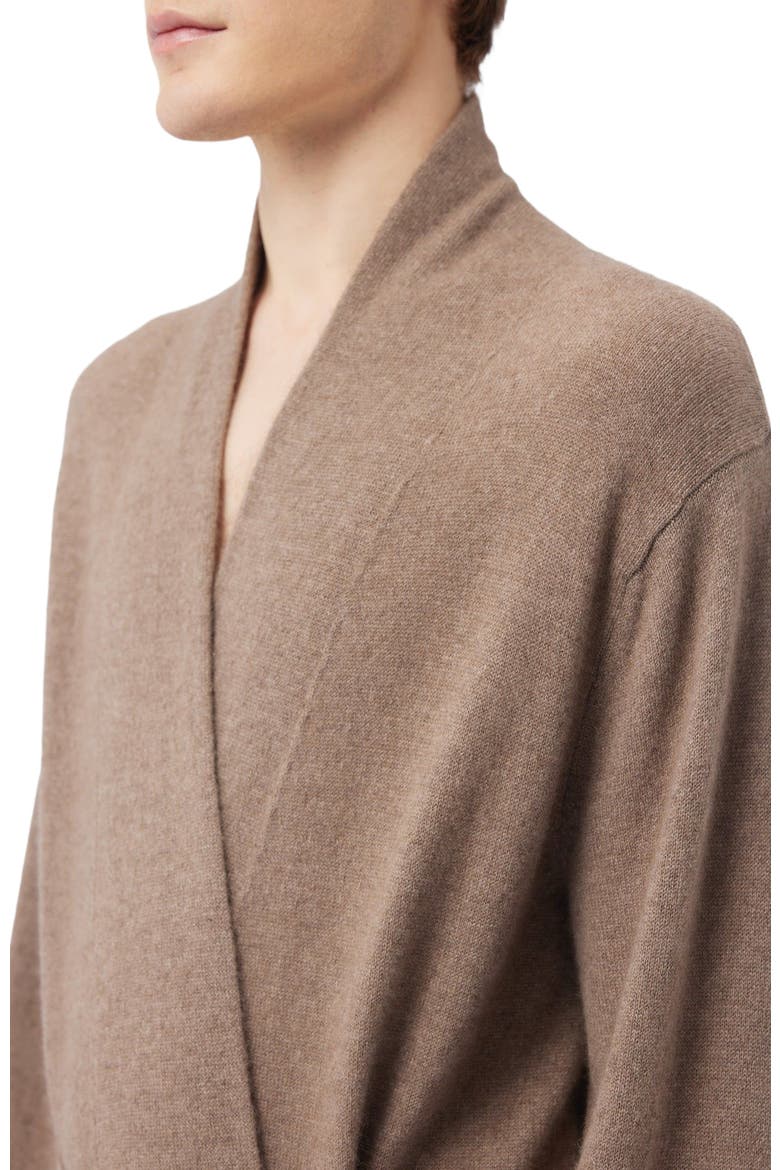 Men's Cashmere Robe, Alternate, color, taupe