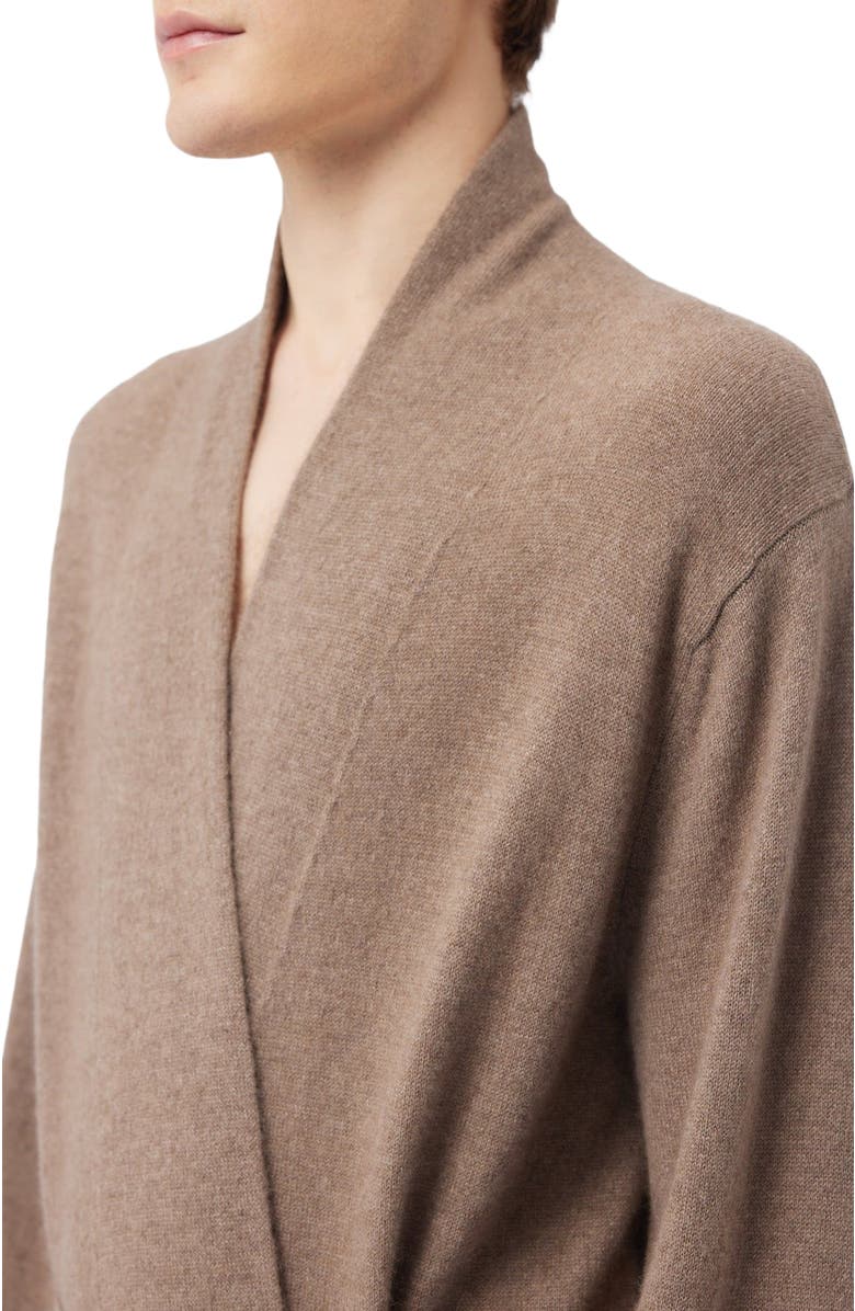 GOBI Mongolian Cashmere Men's Cashmere Robe, Alternate, color, Taupe