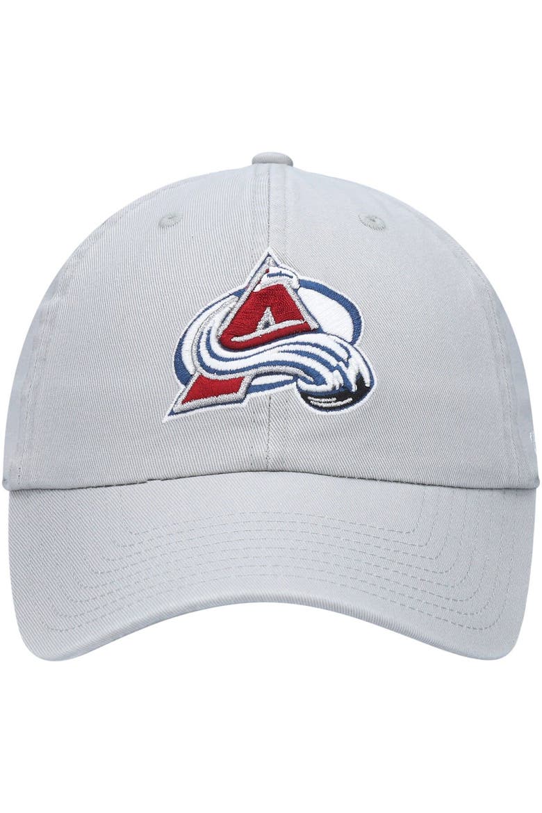 Men's '47 Gray Colorado Avalanche Clean Up Adjustable Hat, Alternate, color, Gray