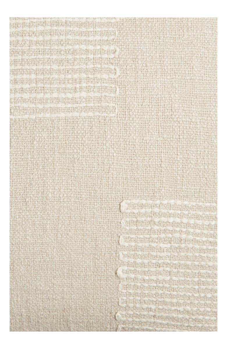 Nordstrom Textured Cotton & Linen Blend Accent Pillow, Alternate, color, 