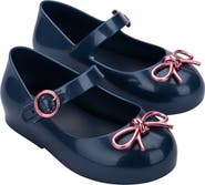 Mini Melissa Kids' Sweet Love Chrome Mary Jane
